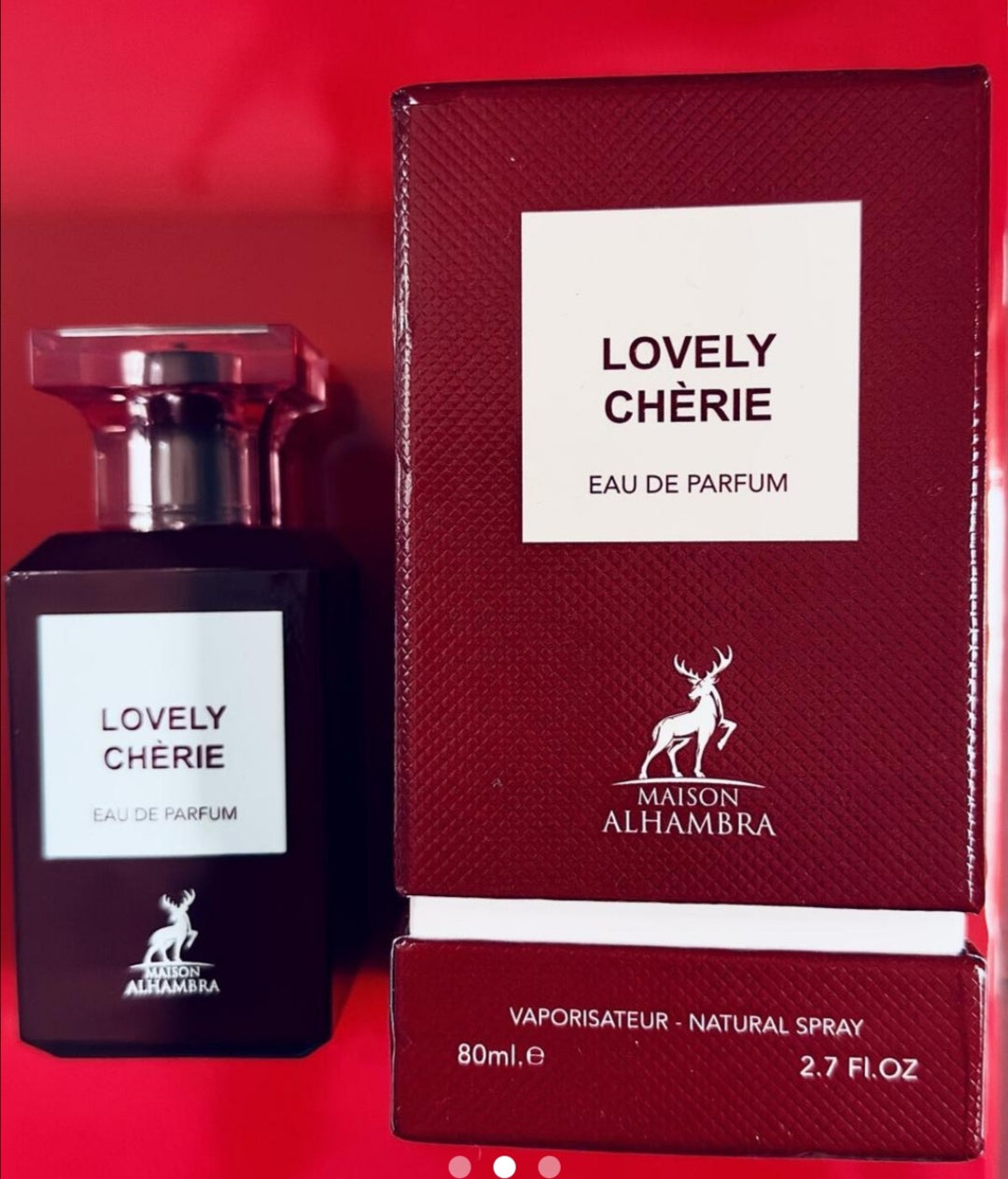 Maison Alhambra Lovely Cheerie  Eau De Parfum 80ml For Unisex(Inspired by Tom Ford Lost Cherry)