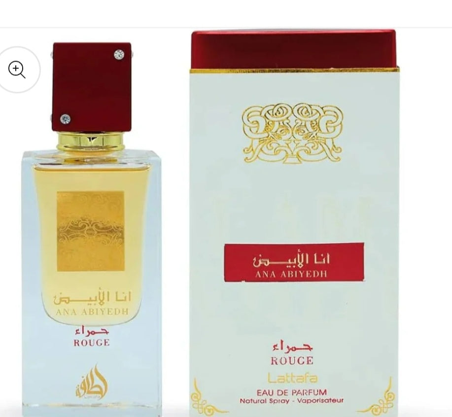 LATTAFA ANA ABIYEDH ROUGE EAU DE PARFUM 60ML (UNISEX)