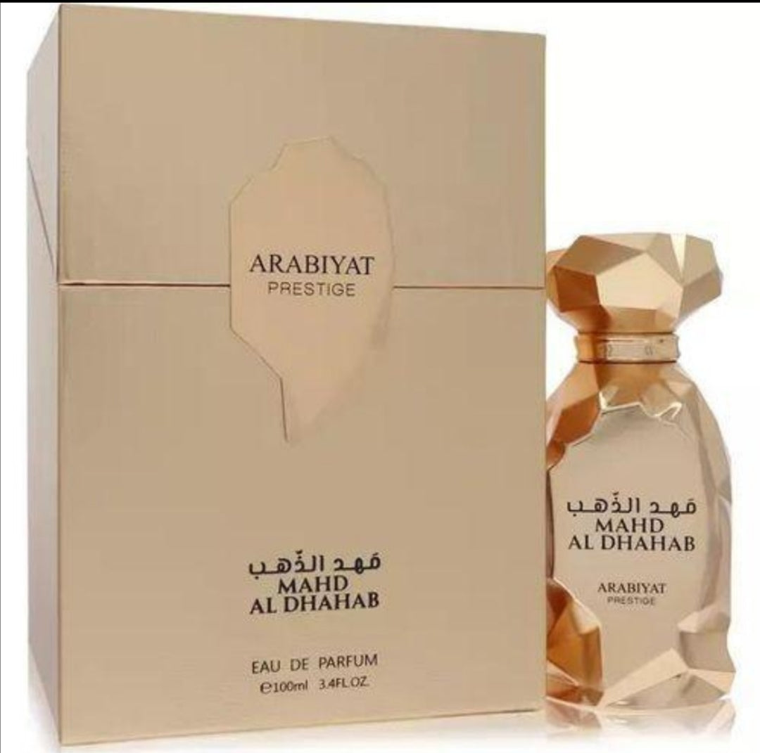 ARABIYAT PRESTIGE MAHD AL DAHAB EAU DE PARFUM 100ML FOR UNISEX - WOODY, FRESH FRAGRANCE