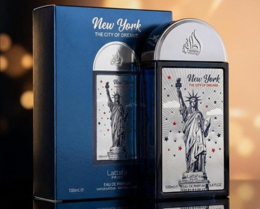 Lattafa  New York City of Dreams Eau De Parfum 100ml For Men & Women