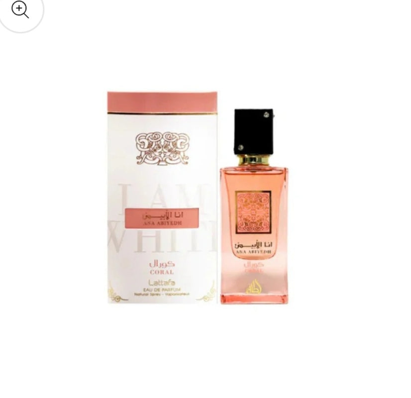 LATTAFA ANA ABIYEDH CORAL EAU DE PARFUM 60ML FOR MEN & WOMEN