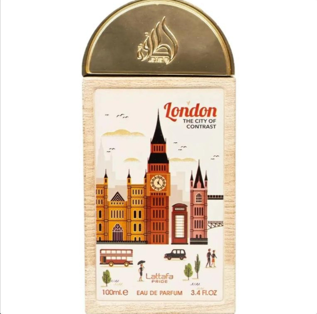 Lattafa London City of Contrast Eau De Parfum 100ml For Unisex