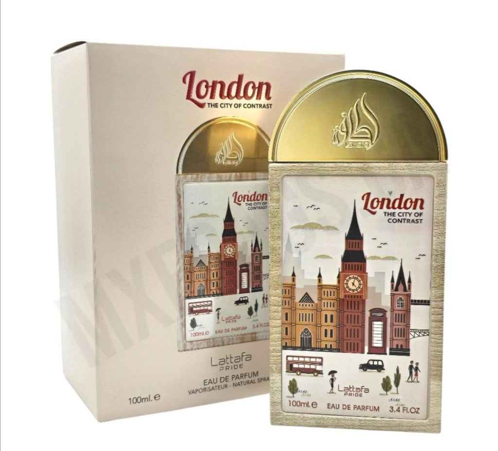 Lattafa London City of Contrast Eau De Parfum 100ml For Unisex