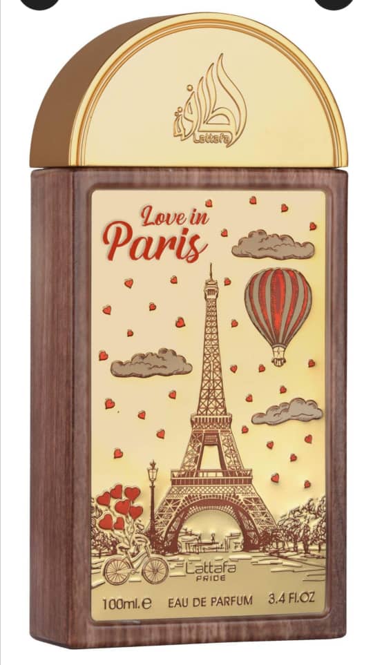 Lattafa Love In Paris Eau De Parfum 100ml For Unisex