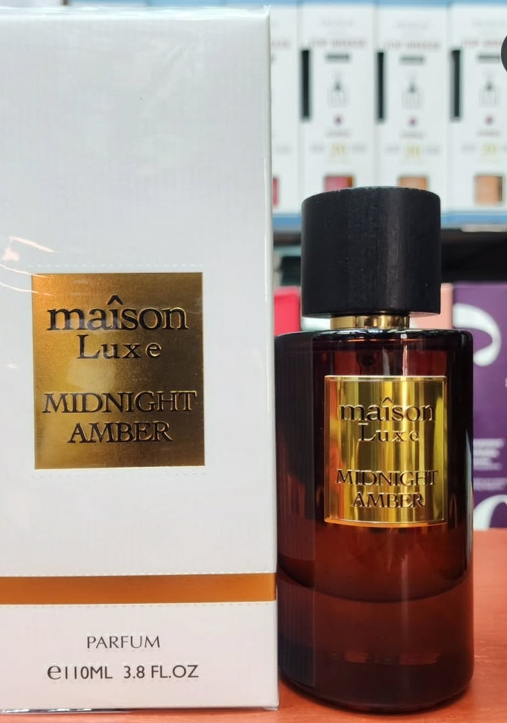 Maison Luxe Hamidi Midnight Amber Eau De Parfum 100ml For Unisex