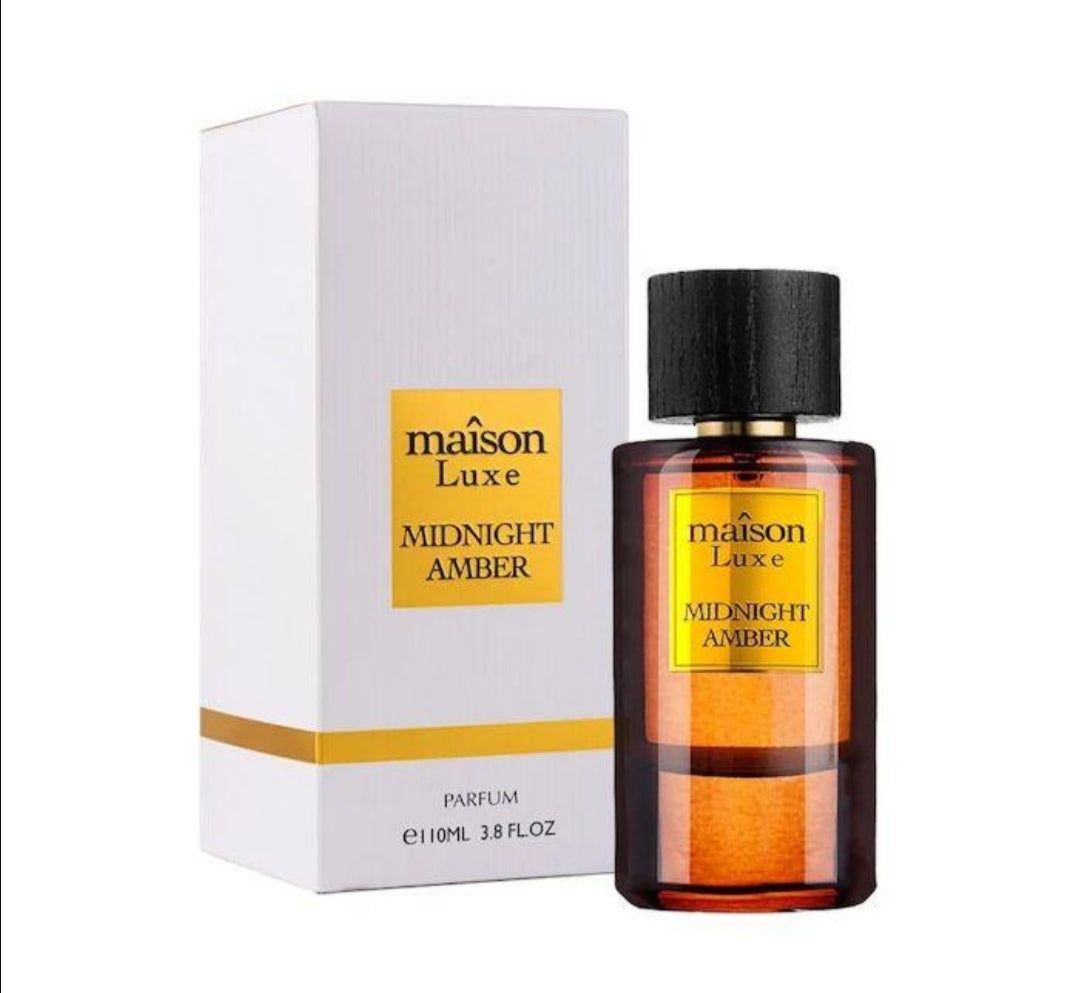 Maison Luxe Hamidi Midnight Amber Eau De Parfum 100ml For Unisex