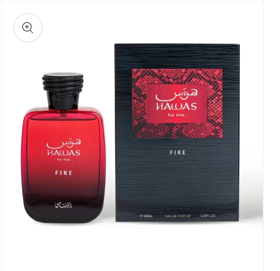 Rasasi Hawas Fire Eau De Parfum 100ml For Men