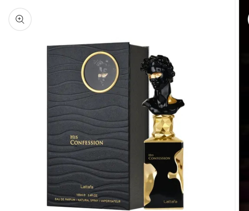 His Confession by Lattafa Men's Eau de Parfum 100ml