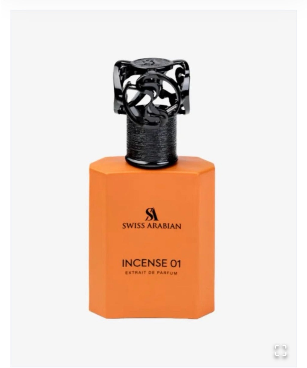Swiss Arabian Incense 01 Extrait De Parfum 50ml For Men & Women